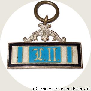 Landwehr-Dienstauszeichnung 2.Klasse 1.Form (Schnallendekoration)