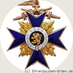 Militär-Verdienstorden Kreuz 2.Klasse mit Schwertern R&uuml;ckseite