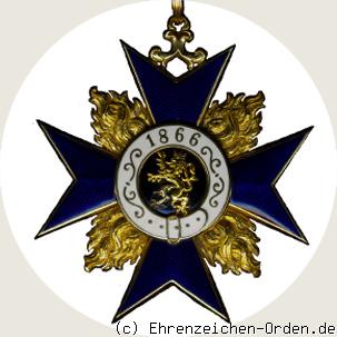 Militär-Verdienstorden Kreuz 1. Klasse R&uuml;ckseite