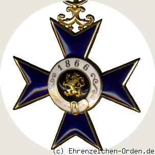 Militär-Verdienstorden Ritterkreuz 2. Klasse R&uuml;ckseite