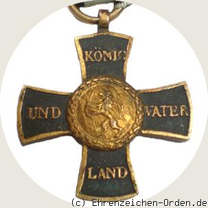 Militärdenkzeichen für 1813, 1814, 1815 R&uuml;ckseite