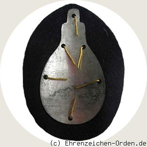 Königsabzeichen der Artillerie 1907 R&uuml;ckseite