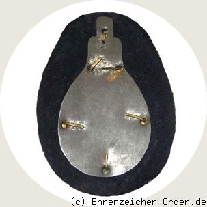 Königsabzeichen der Infanterie 1905 R&uuml;ckseite