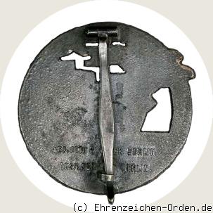 Kriegsabzeichen – Blockadebrecher R&uuml;ckseite