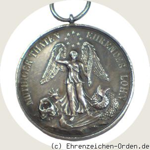 Rettungsmedaille 1836 R&uuml;ckseite