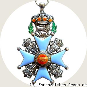 Orden Heinrich des Löwen  Ritterkreuz 2. Klasse R&uuml;ckseite