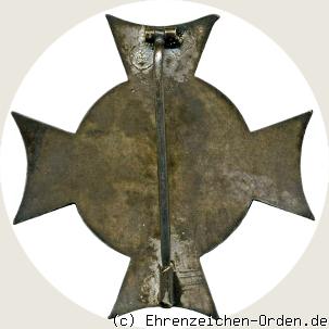 Ehrenkreuz Braunschweiger Landesverein vom Roten Kreuz 2.Klasse R&uuml;ckseite