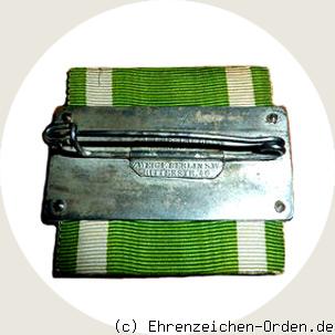 Feuerwehr-Ehrenzeichen 1909 R&uuml;ckseite
