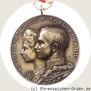 Hochzeits-Erinnerungsmedaille 1905