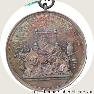 Herzog-Ernst-Medaille in Silber R&uuml;ckseite