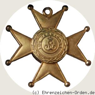 Verdienstkreuz des Kriegervereins Sachsen Coburg-Gotha R&uuml;ckseite