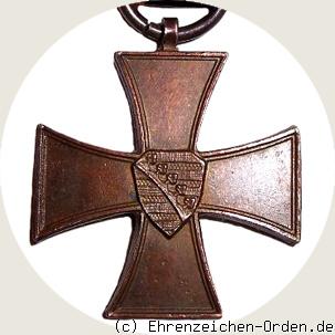 Kriegserinnerungszeichen am Band R&uuml;ckseite