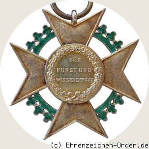 Kreuz für Kunst und Wissenschaft R&uuml;ckseite