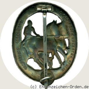 Deutsches Fahrer-Abzeichen 2. Klasse Silber 1930 R&uuml;ckseite