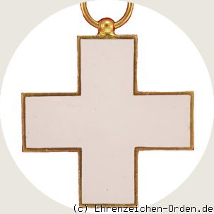Ehrenzeichen des Deutschen Roten Kreuzes 1922  Kreuz 2. Klasse R&uuml;ckseite