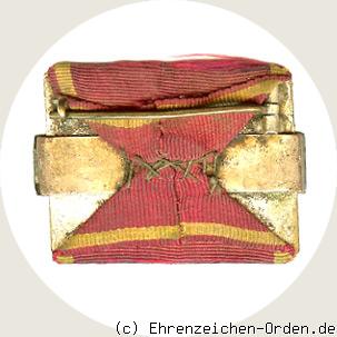 Dienstauszeichnung 20 Jahre für Unteroffiziere und Soldaten R&uuml;ckseite