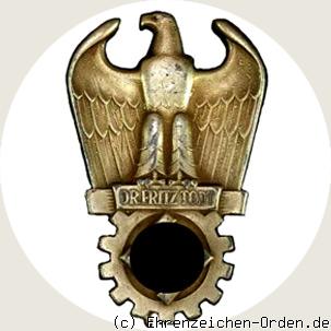 Dr. Fritz Todt-Preis in Gold (2.Form)