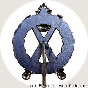 Große Ehrennadel des Waffenrings der Feldartillerie 1926 R&uuml;ckseite