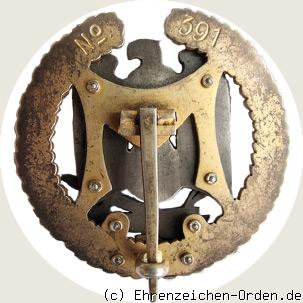 Ehrenzeichen für Verdienste im Volkstumskampf R&uuml;ckseite