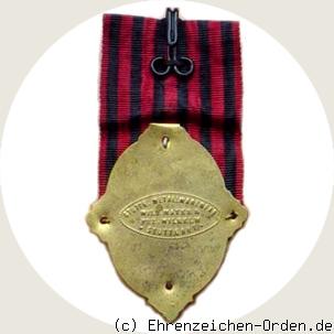 Feuerwehr-Dienstehrenzeichen 1.Form 1885 R&uuml;ckseite