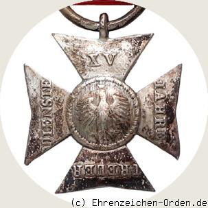 Dienstalterzeichen der Unteroffiziere für 15 Jahre