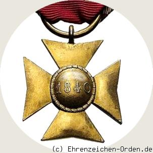 Dienstalterzeichen der Offiziere für 25 Jahre R&uuml;ckseite