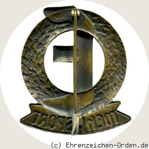 Wehrsport-Abzeichen der Marinebrigade Ehrhardt R&uuml;ckseite
