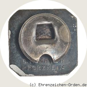 Falkenknopf der Einwohnerwehr Essen R&uuml;ckseite