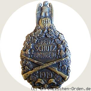 Abzeichen Grenzschutzbataillon 3 Bromberg