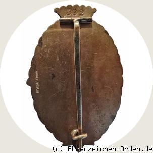 Freikorps Lützow Bewährungsbzeichen R&uuml;ckseite