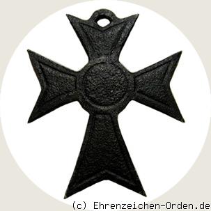 Treuekreuz Freikorps von Neufville am Band R&uuml;ckseite