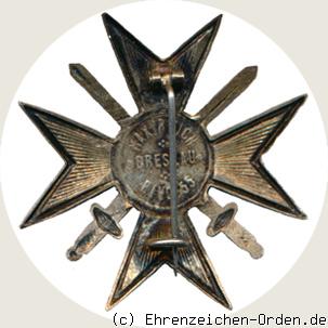 Pitschener Kreuz R&uuml;ckseite