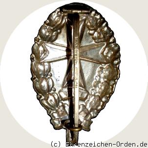 Ehrenzeichen Selbstschutz-Bataillon Wolf R&uuml;ckseite
