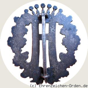 Hindenburg-Bewährungsabzeichen R&uuml;ckseite