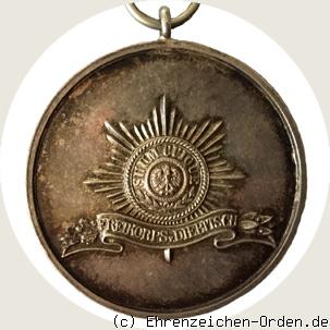 Freikorps von Diebitsch Medaille für gute Pferdepflege R&uuml;ckseite