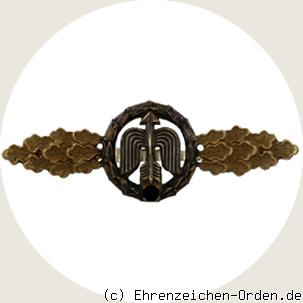 Frontflugspange für Nah-Nachtjäger in Bronze