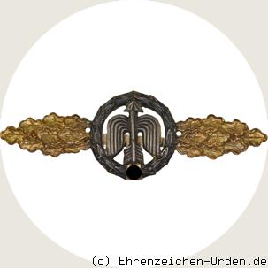 Frontflugspange für Nah-Nachtjäger in Gold