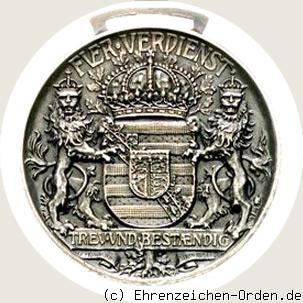 Herzog Carl Eduard Medaille R&uuml;ckseite