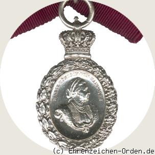 Erinnerungsmedaille an die Feier des 81. Geburtstages der Königin Marie von Hannover