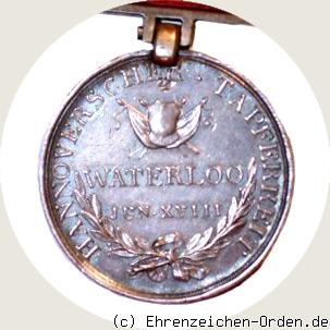 Waterloo-Medaille 1815 R&uuml;ckseite