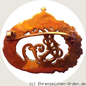 Jubiläums-Erinnerungszeichen für die Adjutanten R&uuml;ckseite