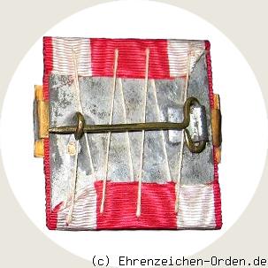 Dienstauszeichnung 1. Klasse für 21 Jahre Schnalle R&uuml;ckseite