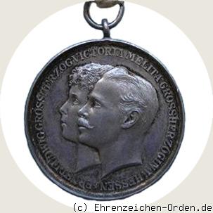 Erinnerungsmedaille zur 1. Hochzeit 1894