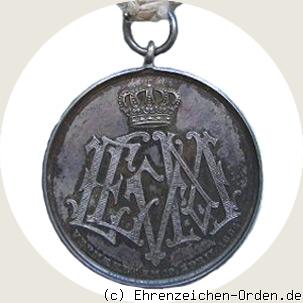 Erinnerungsmedaille zur 1. Hochzeit 1894 R&uuml;ckseite