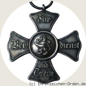 Silbernes Verdienstkreuz 1848 R&uuml;ckseite