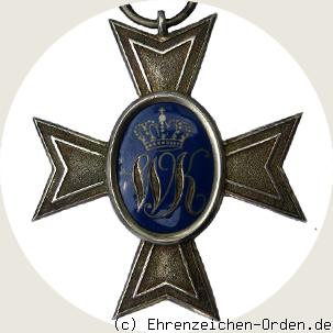 Wilhelms-Orden Kreuz der Inhaber R&uuml;ckseite