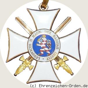 Orden Philipps des Großmütigen  Großkreuz mit Schwertern R&uuml;ckseite
