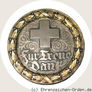 Verdienstbrosche Landesverband und Alice-Frauenverein im Hessischen Roten Kreuz