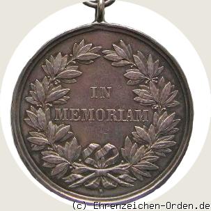 Alice-Medaille in Silber R&uuml;ckseite