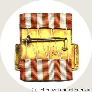 Feuerwehr-Ehrenzeichen für 25 Jahre Volksstaat Hessen 1923 R&uuml;ckseite